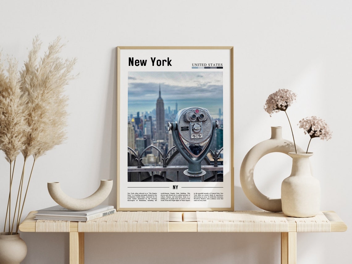 New York Poster New York Print New York Wall Art Ny Photo Ny Poster Ny Print New York Photo Travel Poster - Image 3