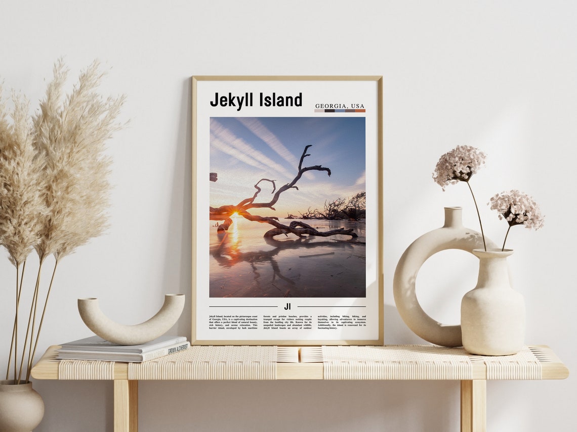 Jekyll Island Poster Jekyll Island Print Jekyll Island Wall Art United States Photo United States Poster United States Print - Image 3