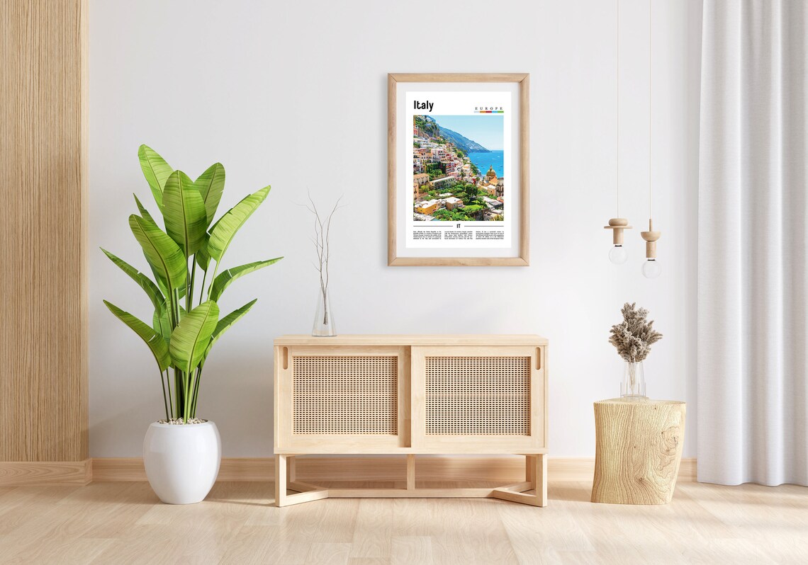 Italy Print Italy Poster Italy Wall Art Italy Poster Italy Print Italy Wall Art Minimal Travel Poster - Image 3