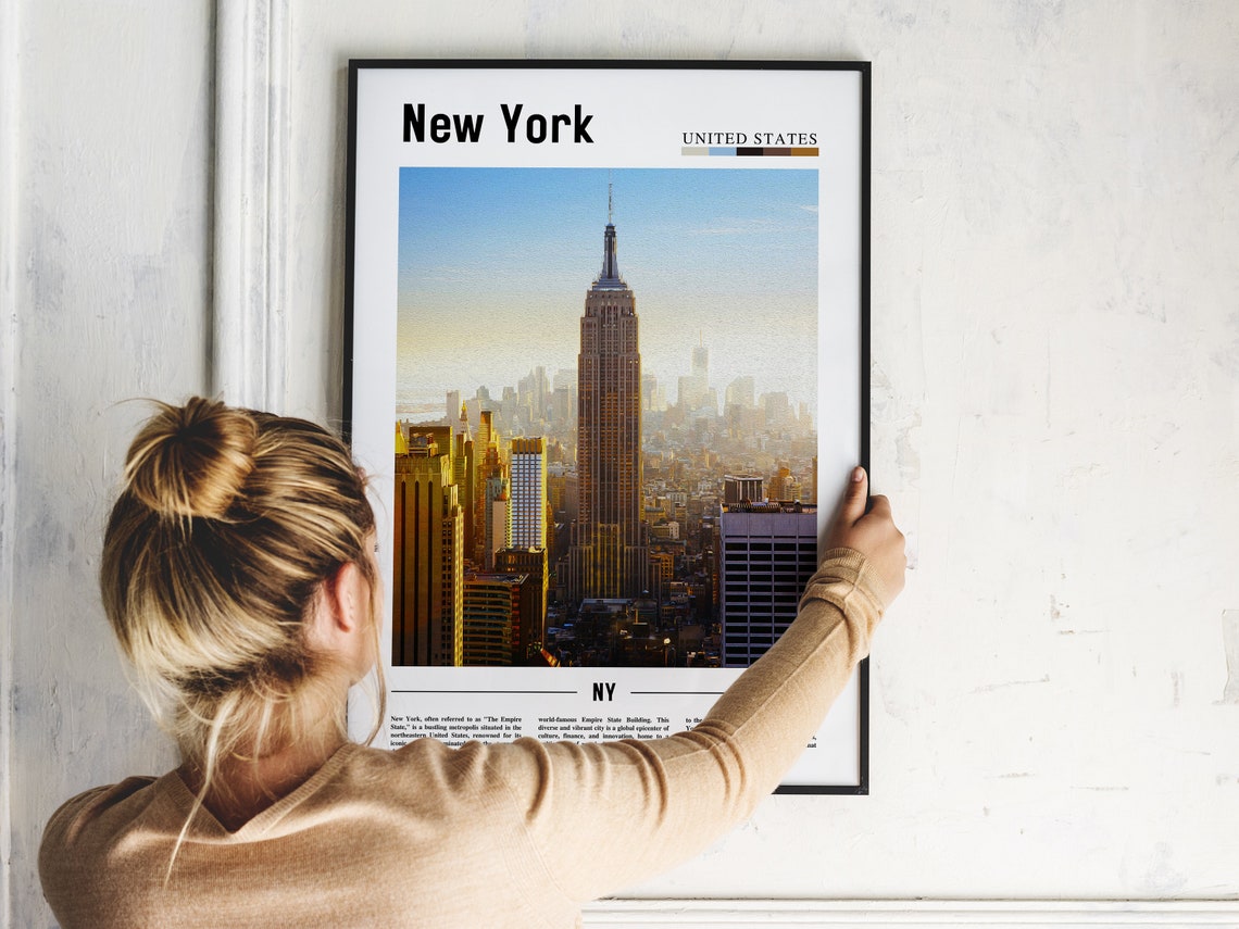 New York Poster New York Print New York Wall Art Ny Photo Ny Poster Ny Print New York Photo Travel Poster - Image 2