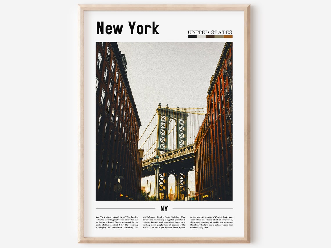 New York Poster New York Print New York Wall Art Ny Photo Ny Poster Ny Print New York Photo Travel Poster