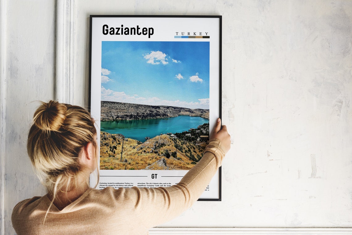 Gaziantep Poster Gaziantep Print Gaziantep Wall Art Europe Photo Europe Poster Europe Print Travel Poster - Image 2