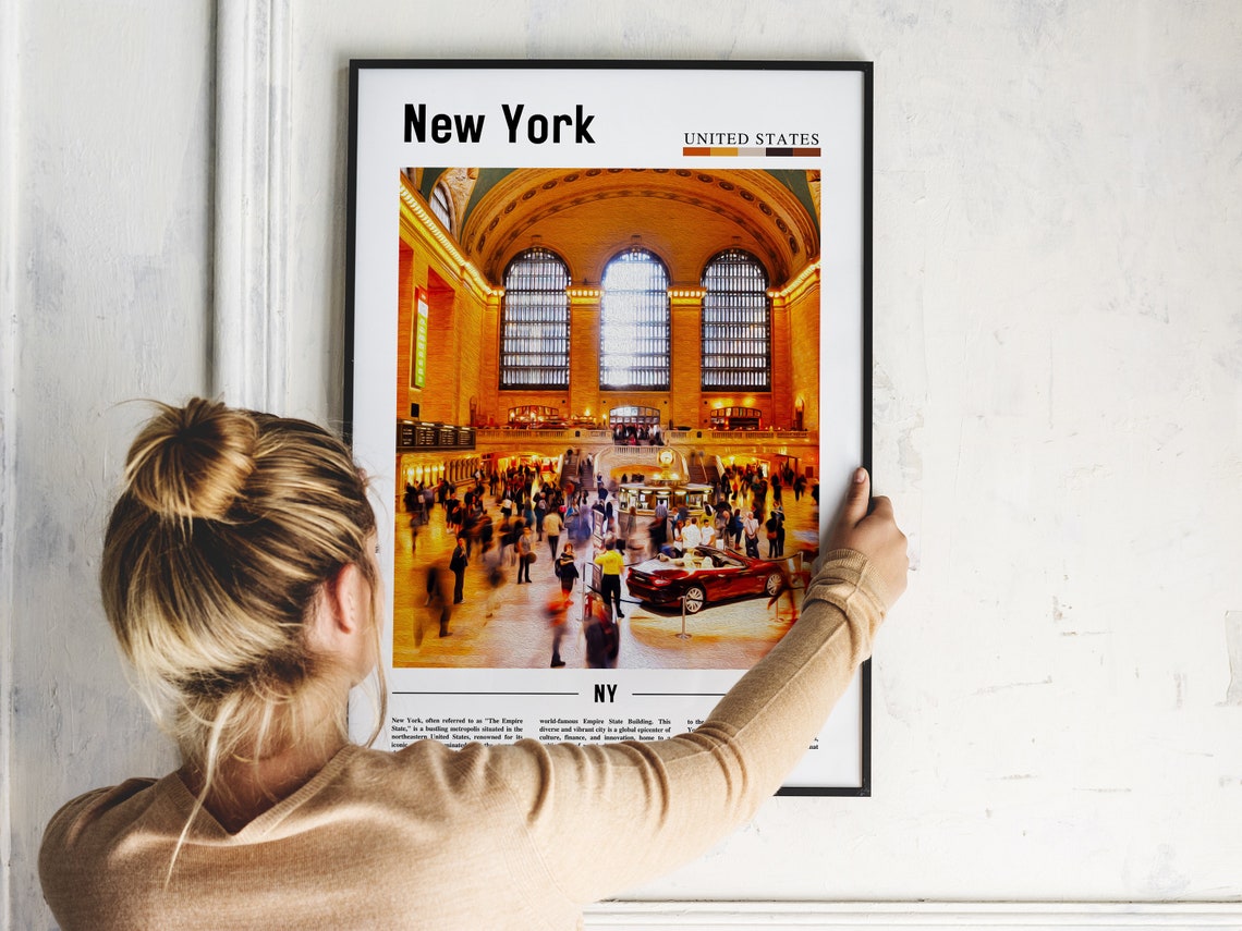 New York Grand Central Terminal Interior Historic Landmark Poster - Image 2