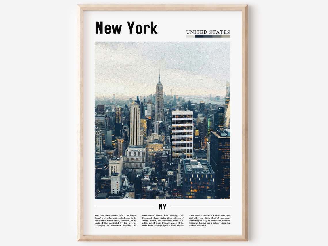 New York Poster New York Print New York Wall Art Ny Photo Ny Poster Ny Print New York Photo Travel Poster