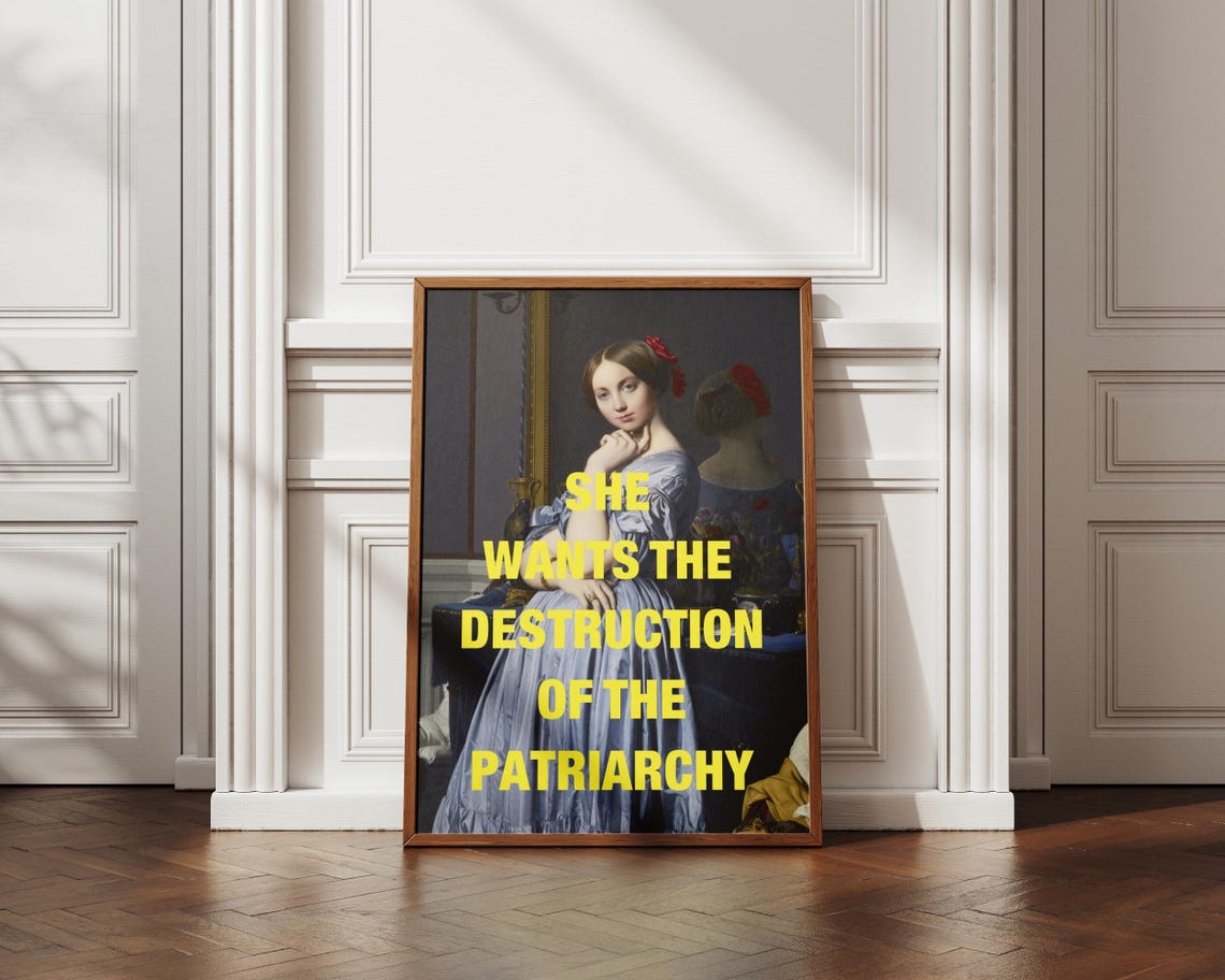 Feminist Poster Altered Art Print Feminist Quote Art Feminist Gifts Female Empowerment Print Girl Power Gift For Her Instant - Image 7