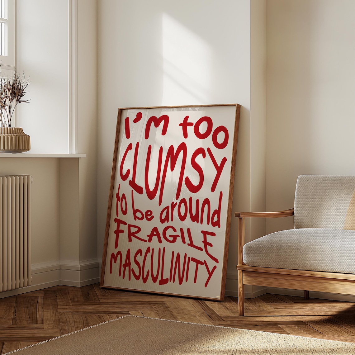Feminism Typography Poster, Empowerment Wall Art - Image 6