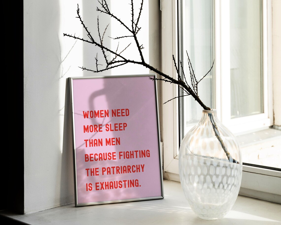 Feminist Quote Poster, Women Empowerment Decor - Image 6