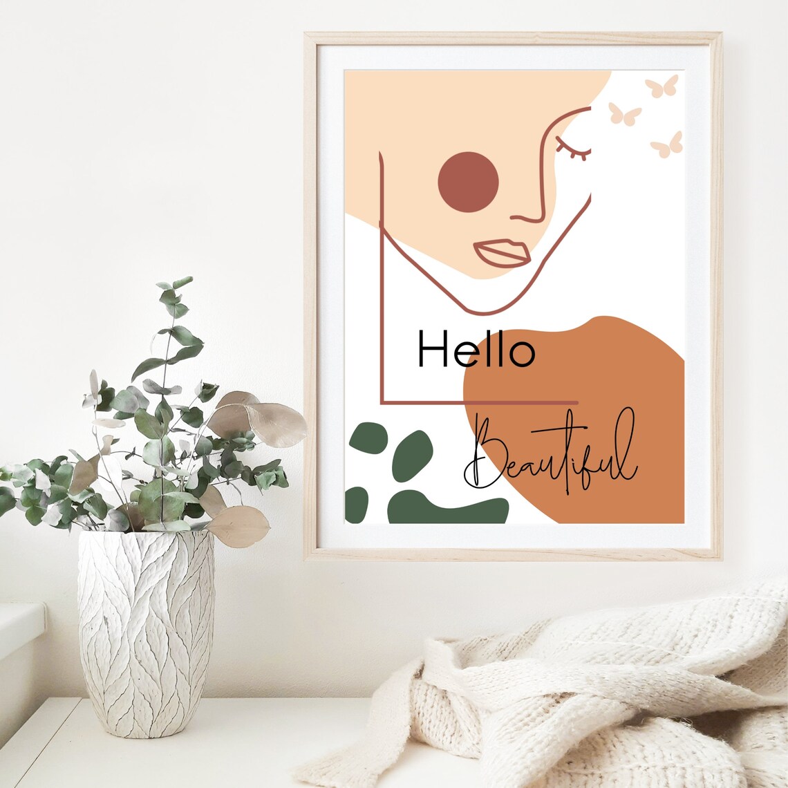 Words Of Affirmation Poster, Minimalist Boho Art Print - Image 6