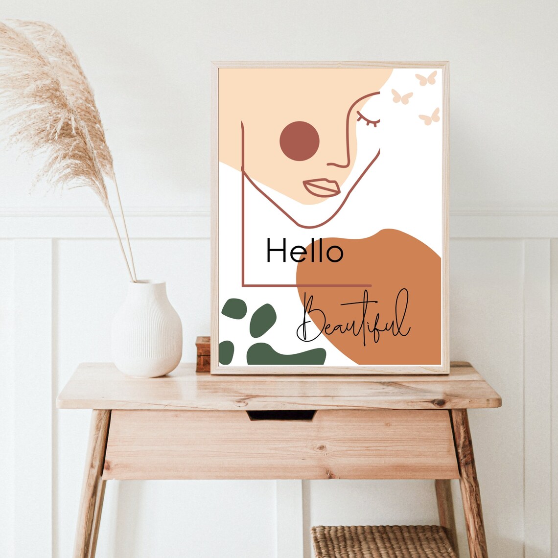 Words Of Affirmation Poster, Minimalist Boho Art Print - Image 3