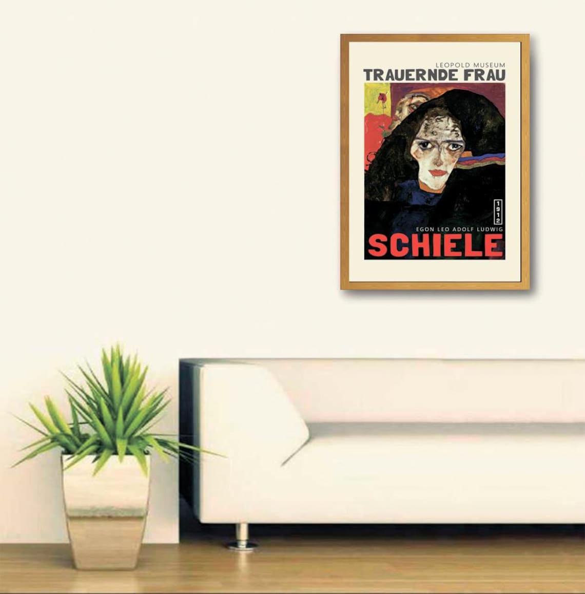 Egon Schiele Trauernde Frau 1912 Mourning Woman Leopold Poster - Image 3