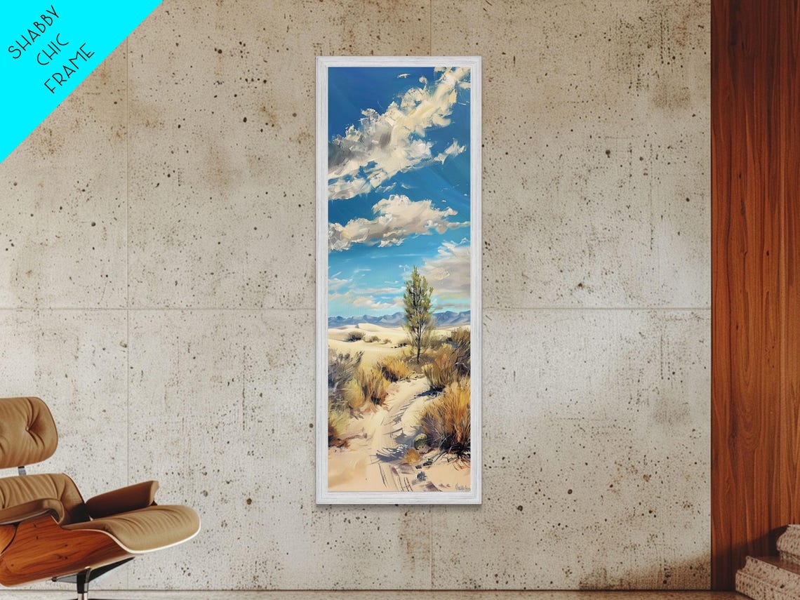 Lone Pine Tree In Western Desert Valley With Mountains Big Sky Poster - Image 4
