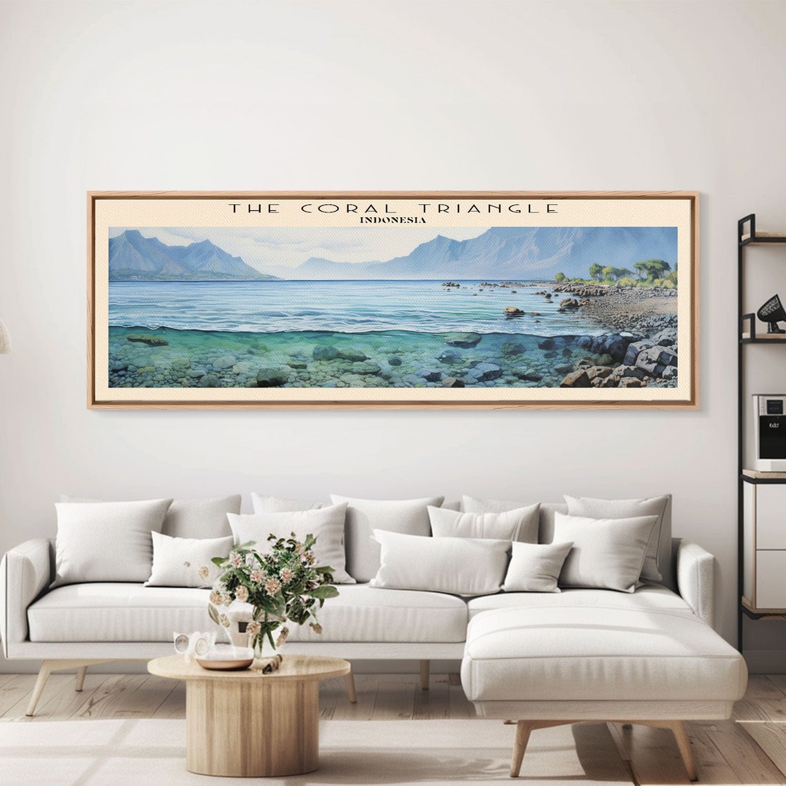 Coral Triangle Indonesia Crystal Clear Water Coral Reef Travel Poster - Image 6