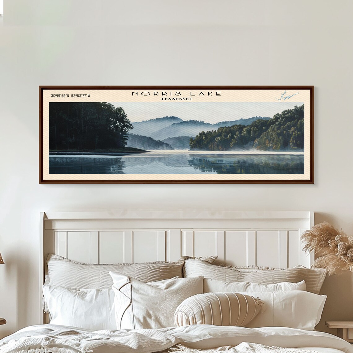 Norris Lake Tennessee Travel Poster, Lake House Decor - Image 3