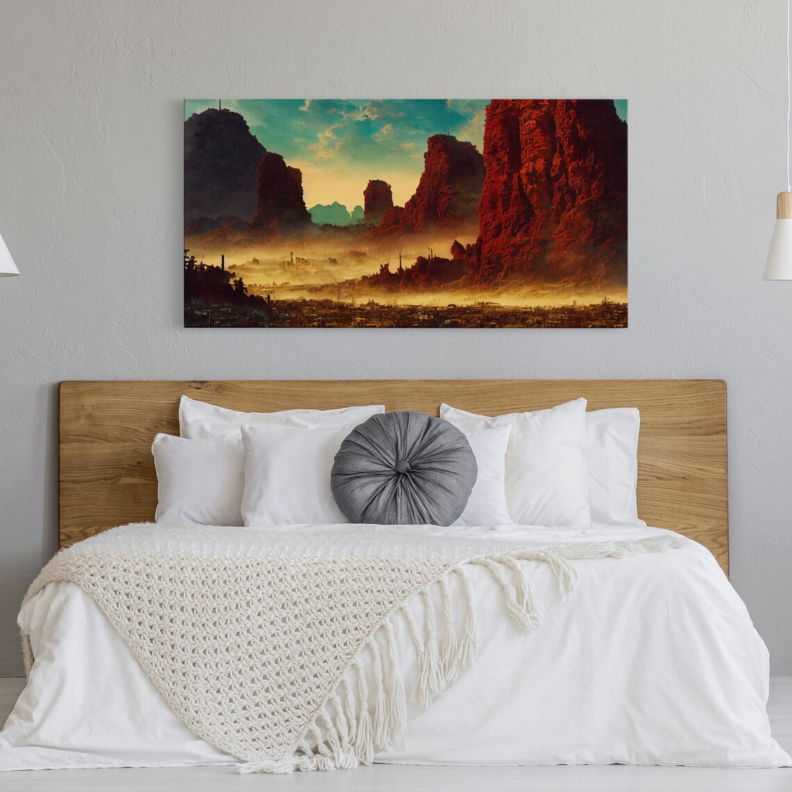 Post Apocalyptic Desert Hellscape Poster Print - Image 5