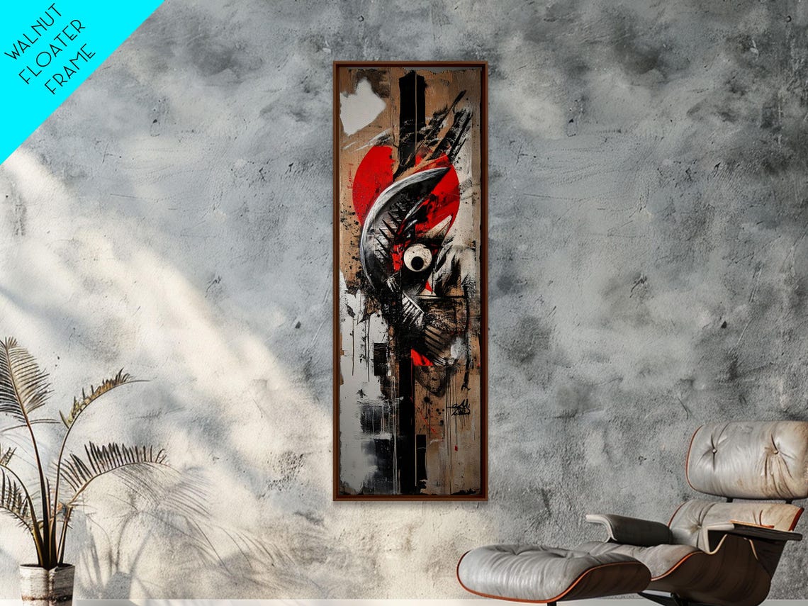 Abstract Graffiti Art Print With Bold Colors And Urban Style Perfect Wall Art Gift Idea For Modern Minimalist Spaces - Image 5