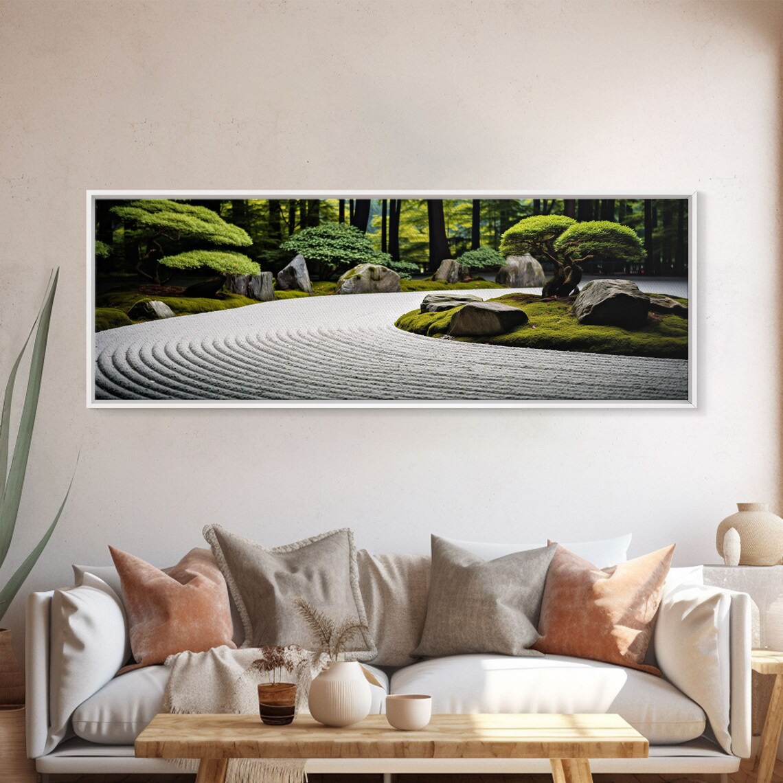 Zen Garden Art Print, Meditation Center Decor - Image 5