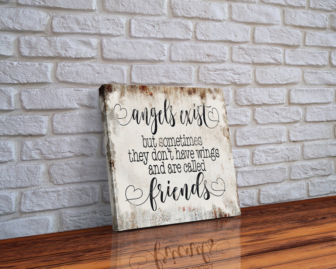 Angels Exist, But Sometimes They Don't Have Wings Art Print - Image 3
