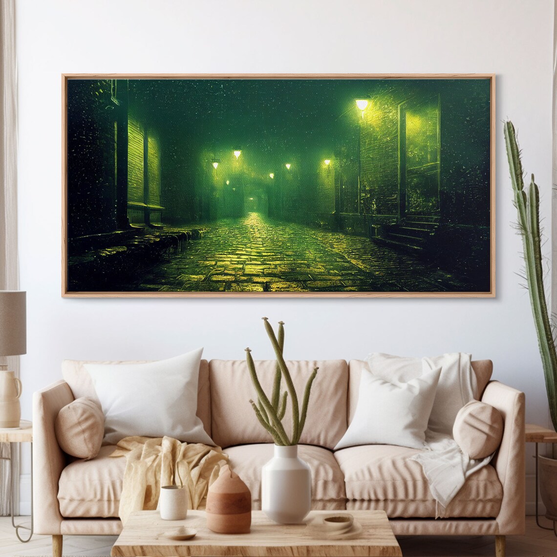 Foggy London Streets Travel Poster - Image 3