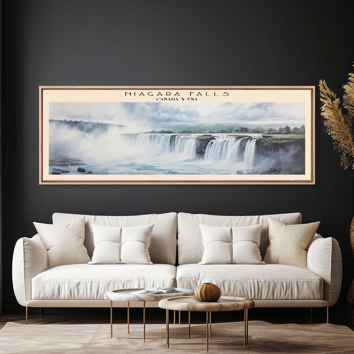 Niagara Falls Retro Travel Poster, Vintage Decor - Image 2