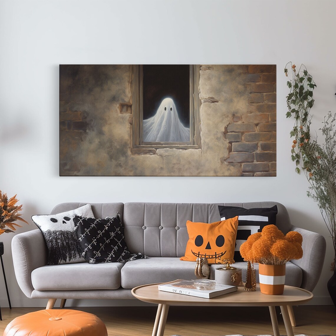 The Ghost In The Window, Funny Halloween Poster - Image 5