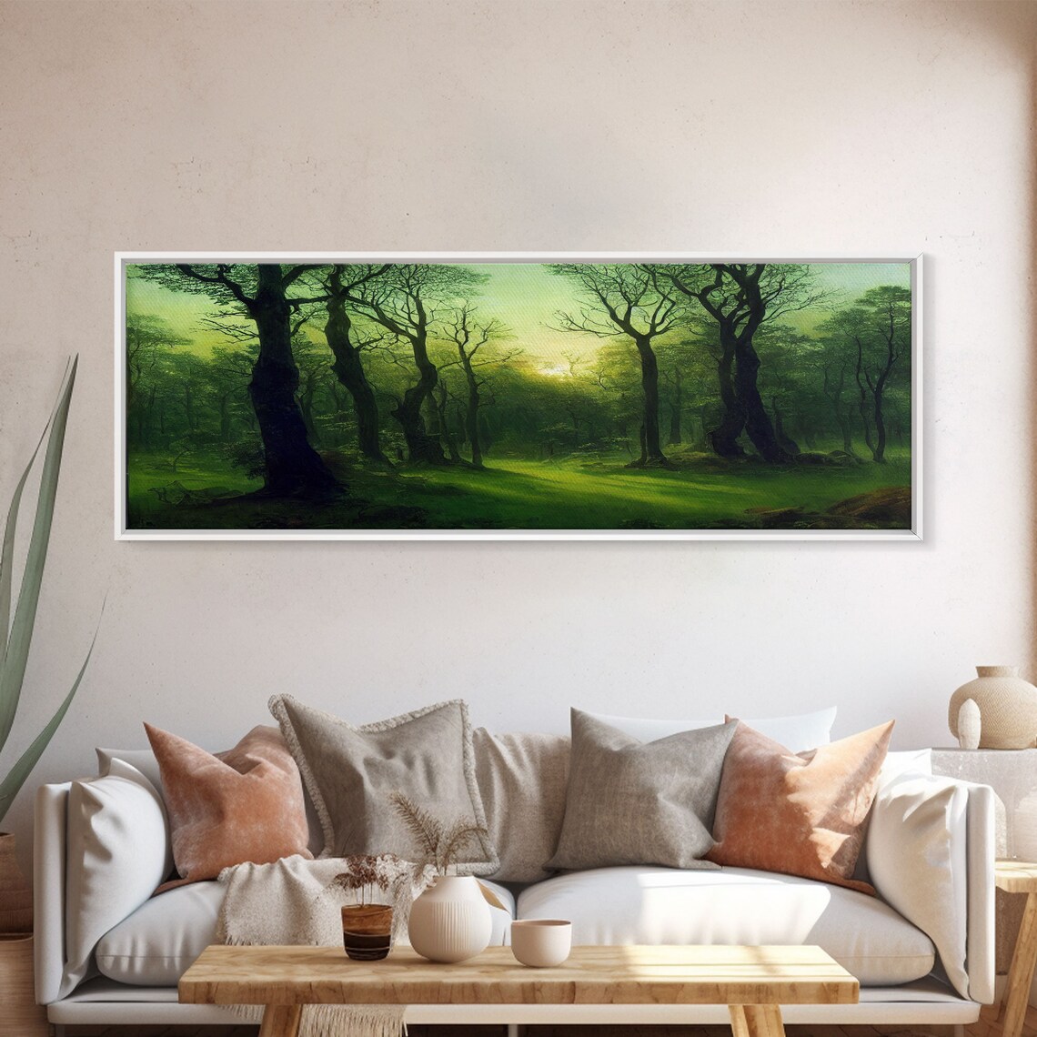 Fantasy Forest Art Print, Nature Landscape Poster - Image 4