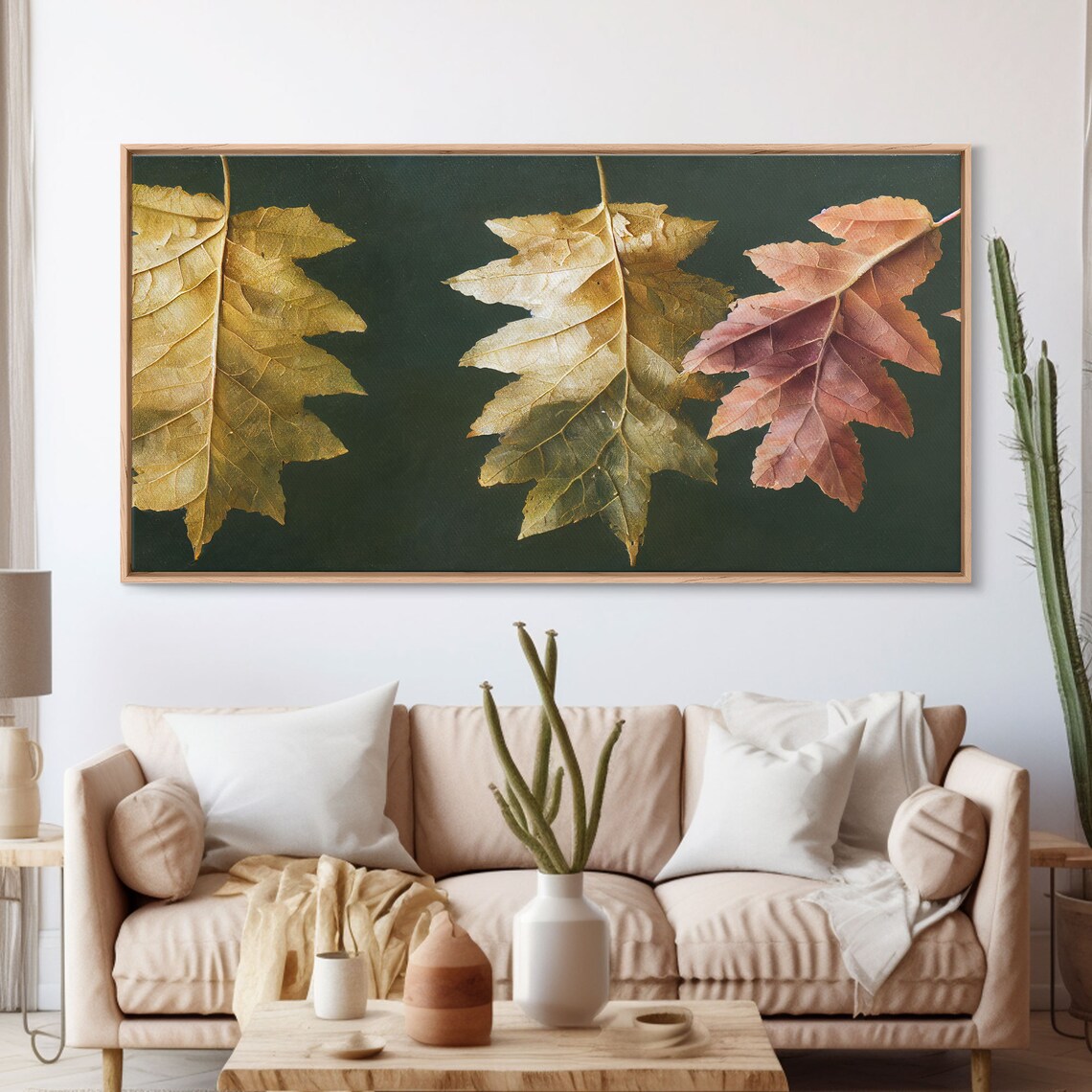 Autumn Leaf Arrangement, Fall Decor Wall Art - Image 3