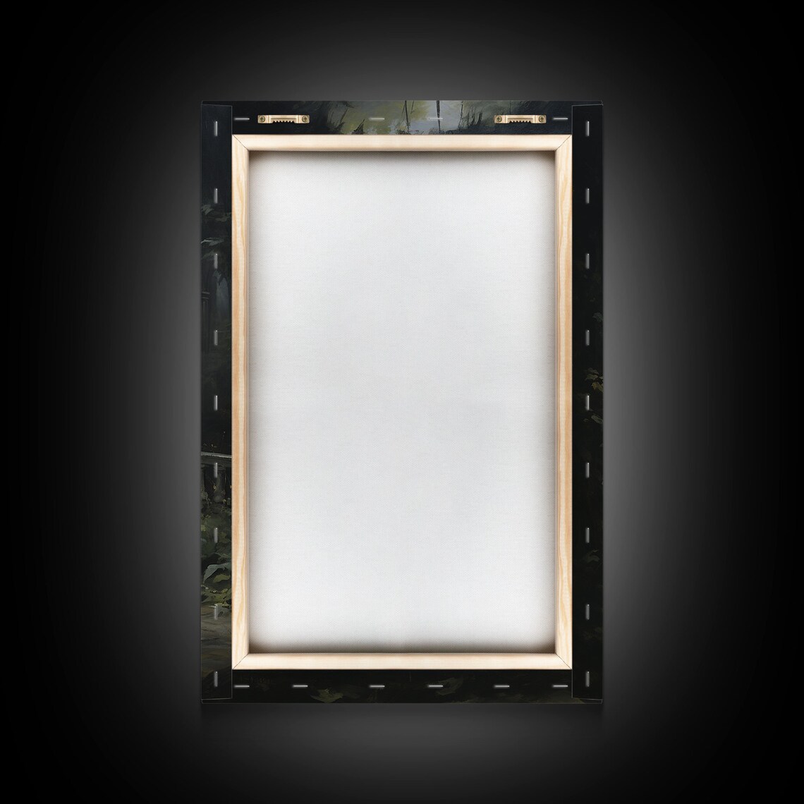 The Ghost In The Garden, Halloween Wall Art Print - Image 2