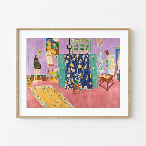 Henri Matisse Pink Studio Fauvism Art Print