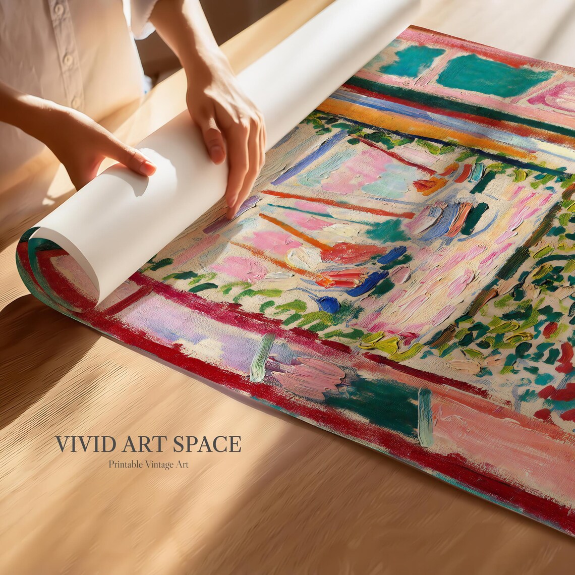 Henri Matisse Open Window Art Print, Matisse-Inspired - Image 2