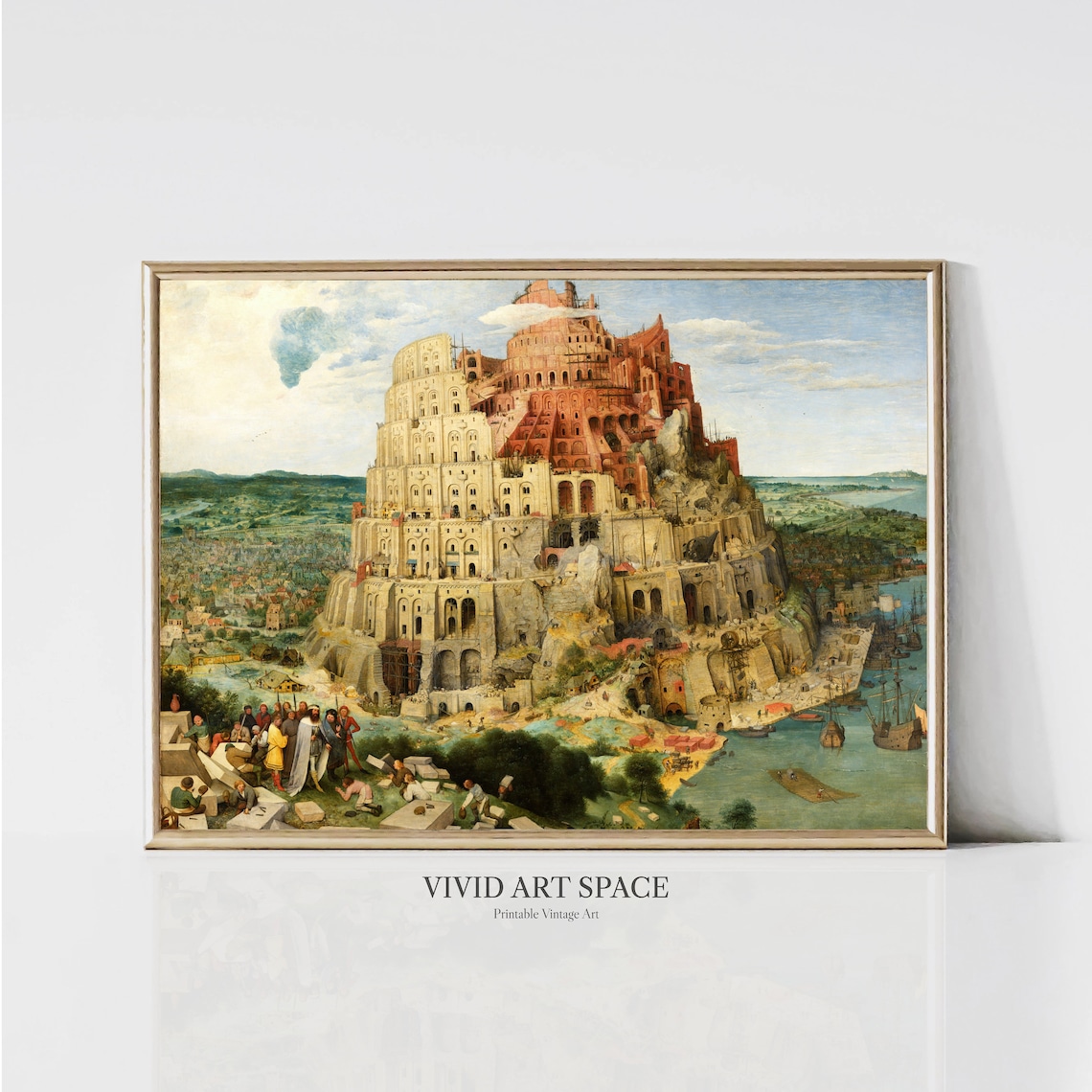 Tower Of Babel by Pieter Bruegel The Elder - Image 3