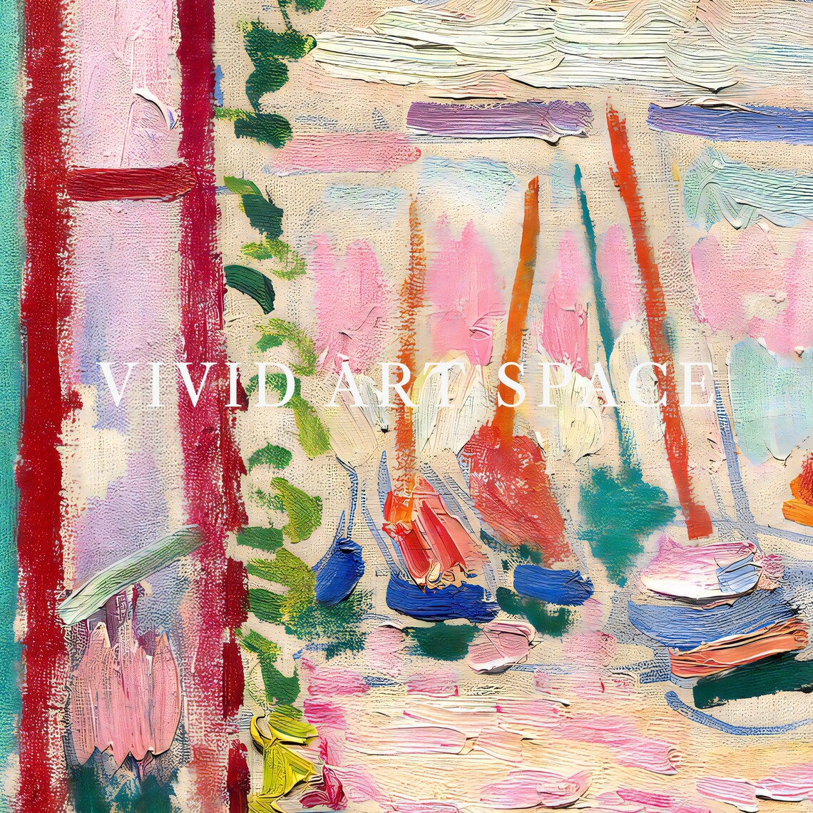 Henri Matisse Open Window Abstract Poster Print - Image 2