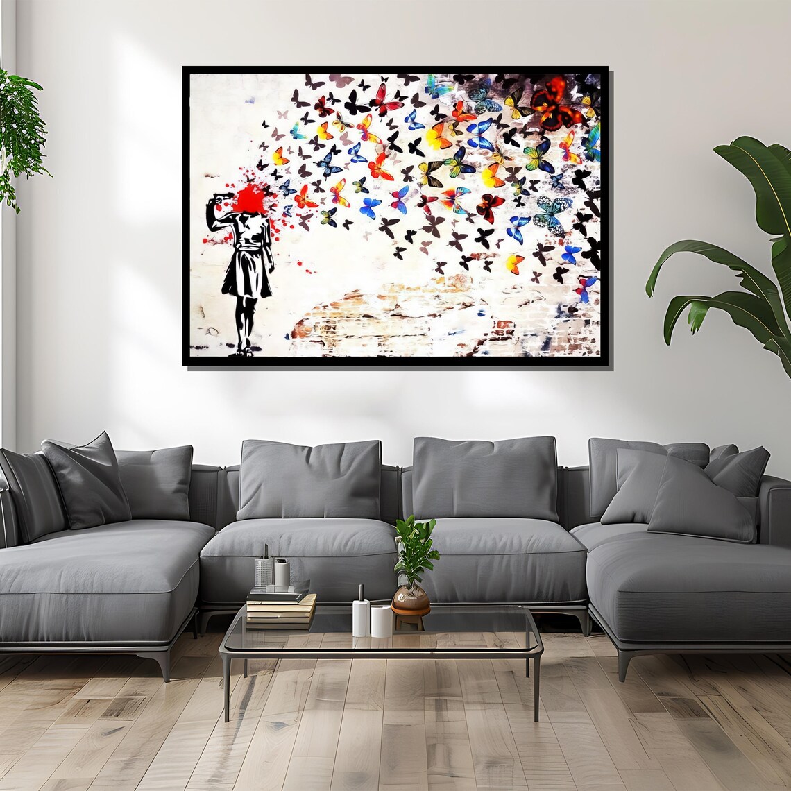 Metamorphosis Of Thoughts Butterfly Explosion Art Print - Image 4