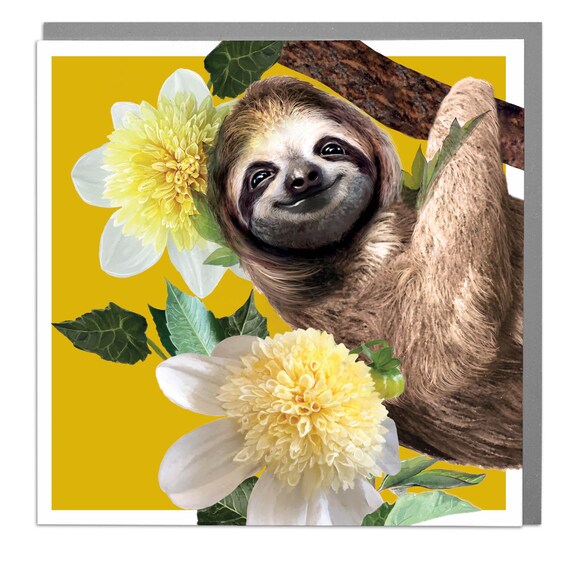 Sloth Art Print By Lola Design