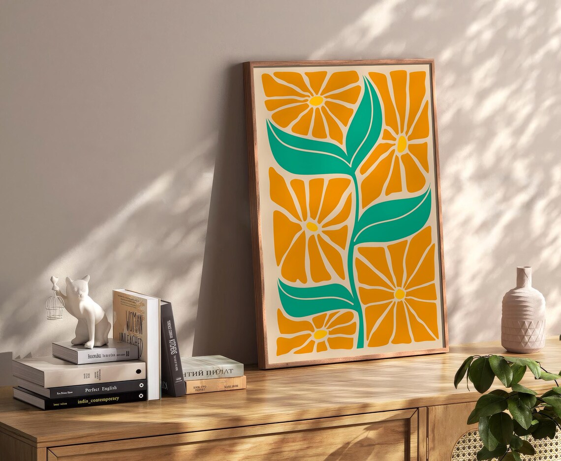 Henri Matisse Flower Boho Style Exhibition Poster Eclectic Prints Gallery Wall Art Retro Trendy Instant - Image 2