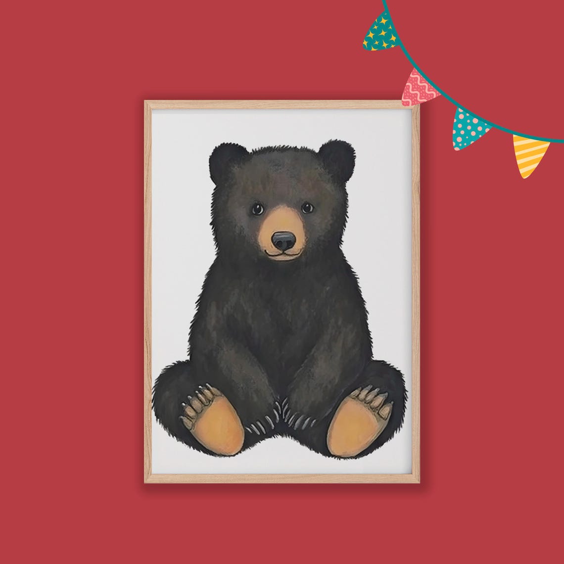 Nursery Decor Baby Room Wall Art Nursery Decor Prints Animal Boho Kids Room Decor Instant Playroom Print
