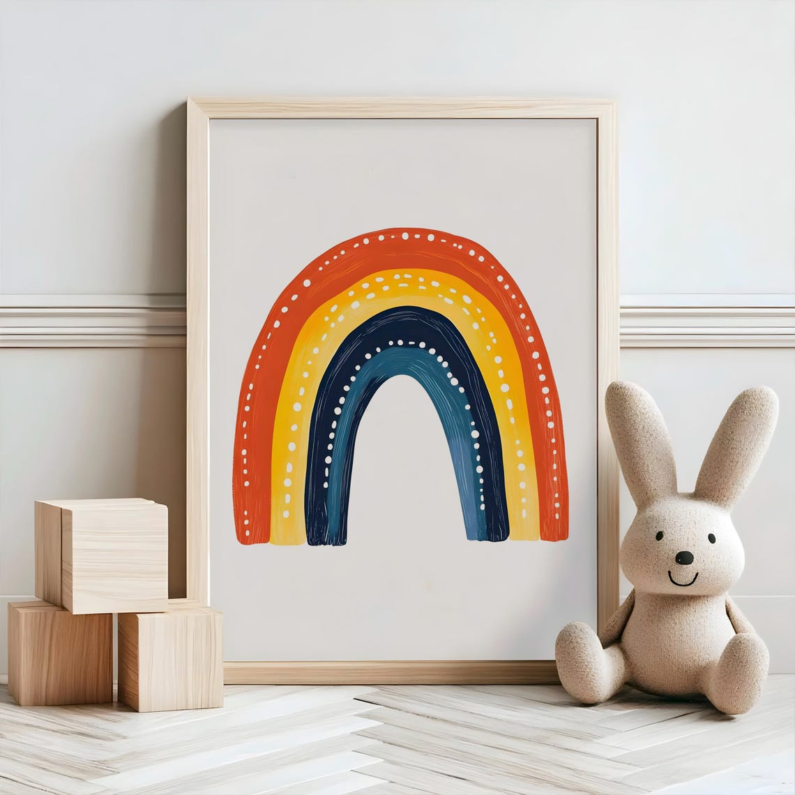 Nursery Decor Baby Room Wall Art Nursery Decor Prints Animal Boho Kids Room Decor Instant Playroom Print - Image 2