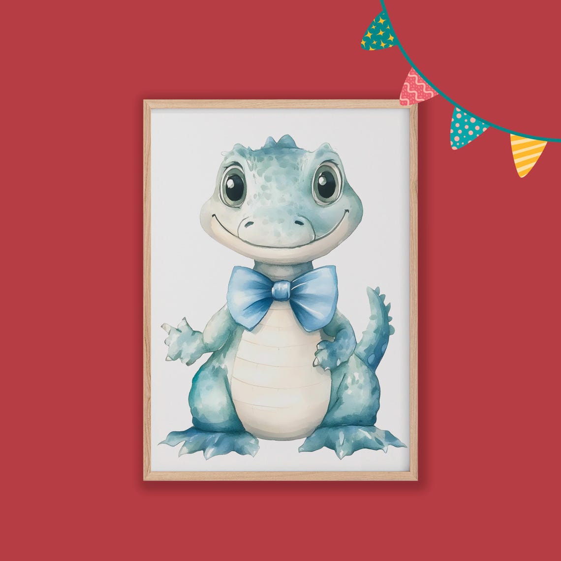 Dinosaur Nursery Decor Baby Room Wall Art Nursery Decor Prints Animal Boho Kids Room Decor Instant