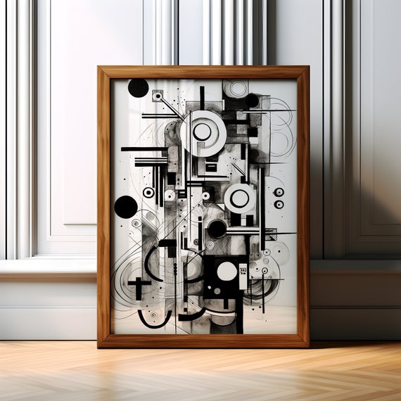 Abstract Minimalist Wall Art Abstract Boho Style Poster Print Abstract Poster Bedroom Decor Abstract Minimalist Artwork
