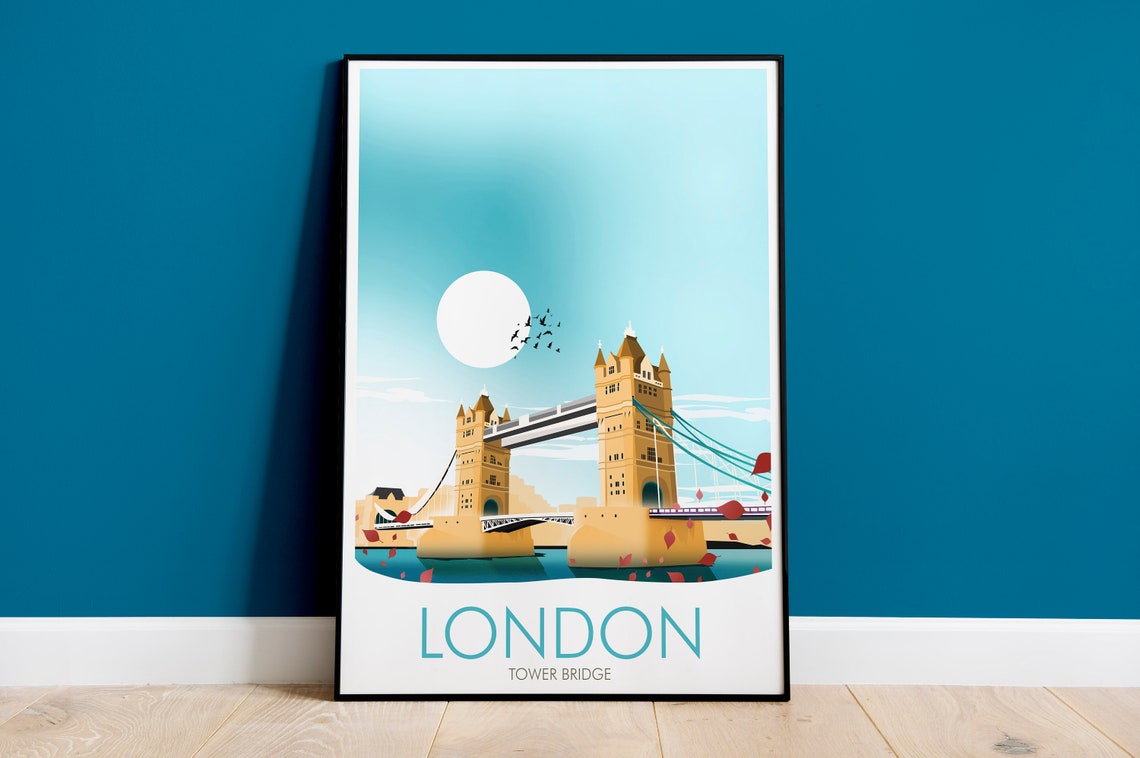 London Tower Bridge Print