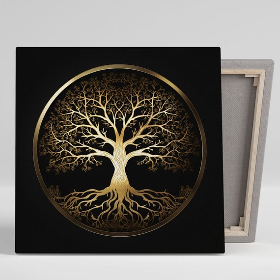 Tree Of Life Contemporary Wall Art Poster Print