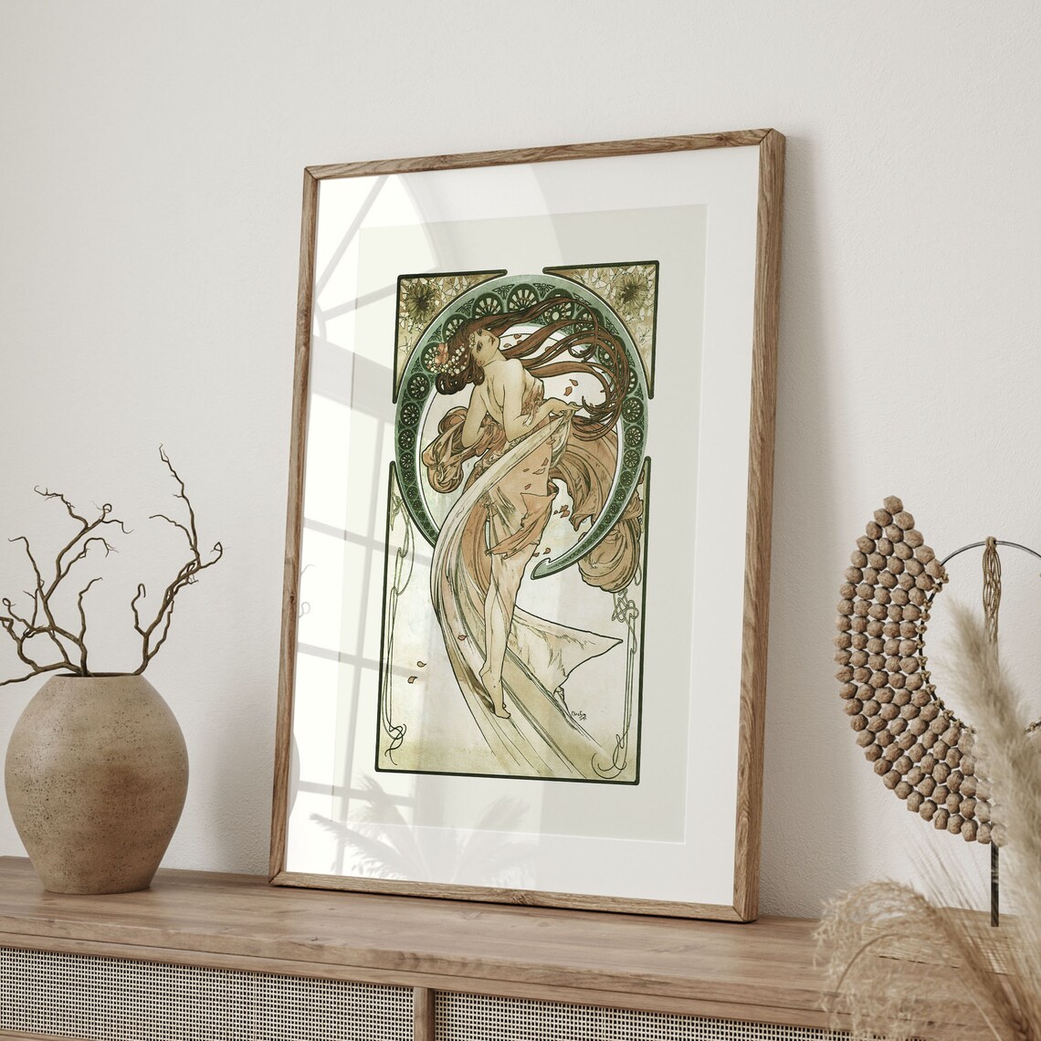 Alphonse Mucha Dance 1898 Art Nouveau Poster - Image 4
