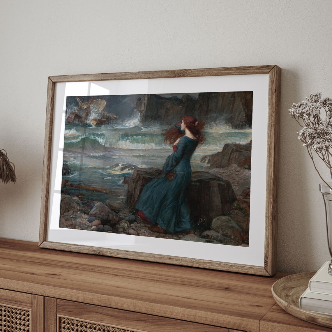 Miranda, The Tempest Art Print, Victorian Classic - Image 4