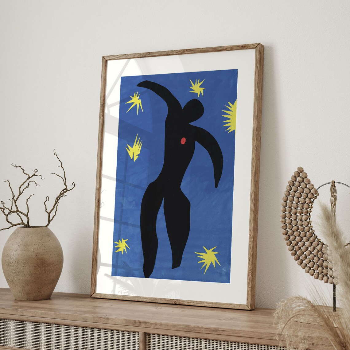 Vintage Henri Matisse Icarus Poster, Jazz Series Art Print - Image 4