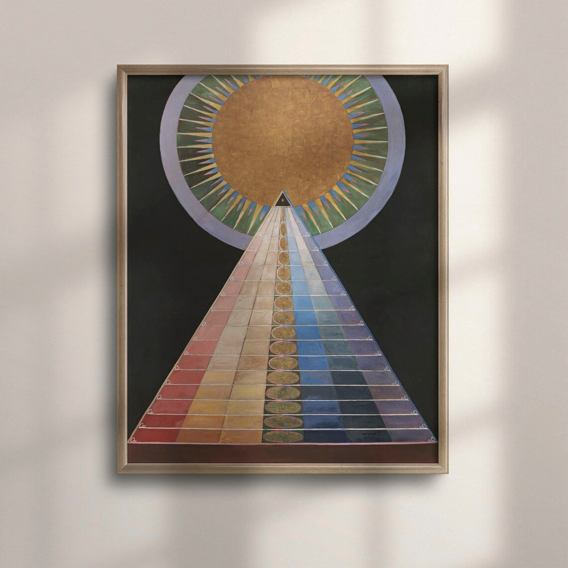 Hilma Af Klint Altarpiece No. 1, Abstract Art Print