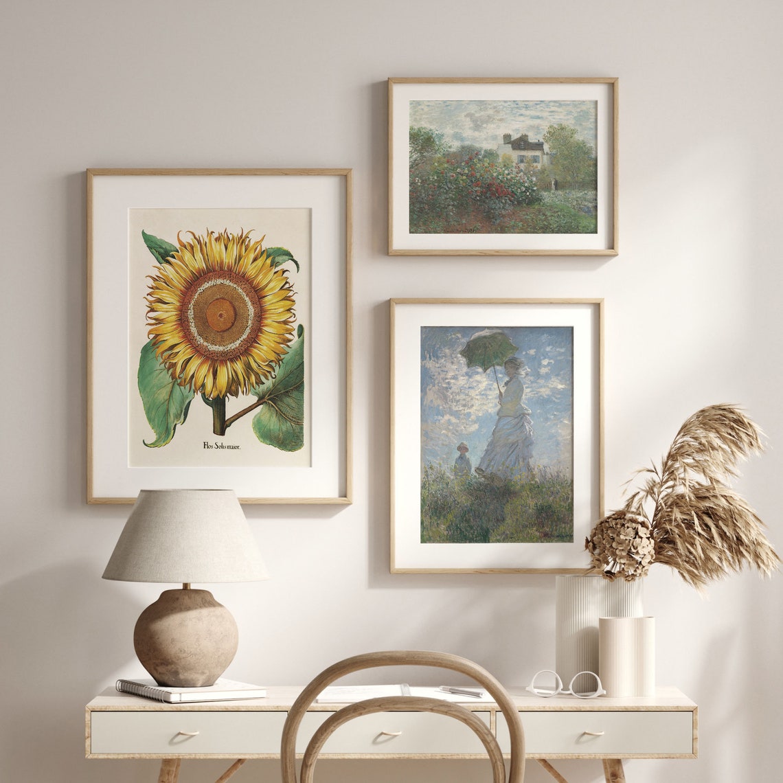 Basilius Besler 1613 Sunflower Flos Solis Maior Botanical Poster - Image 2