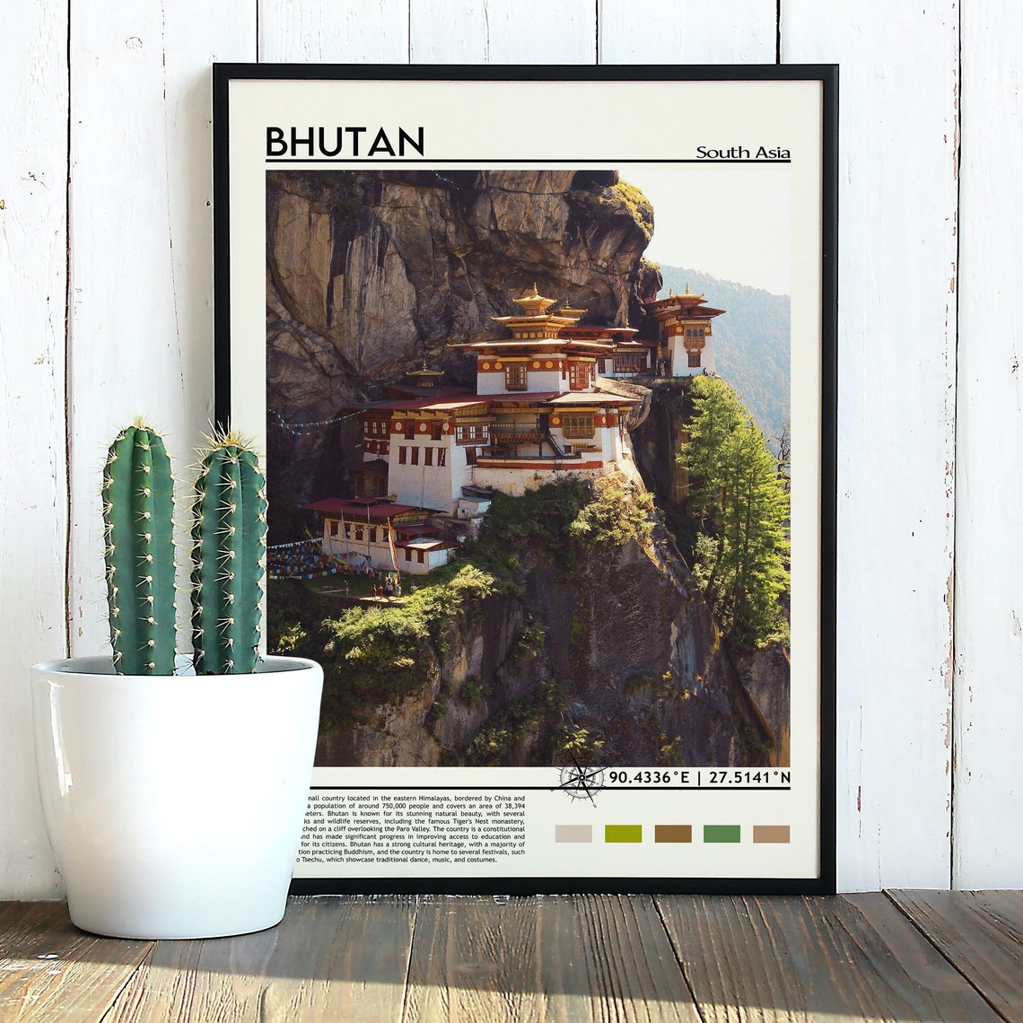 Thimphu Print Bhutan Print Bhutan Poster Bhutan Wall Art Bhutan Travel Bhutan Art Print Bhutan Artwork Bhutan Photo Bhutan Thimphu - Image 3