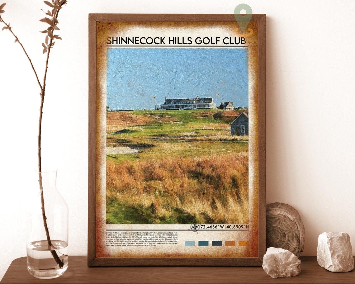 Shinnecock Hills Golf Club Print Shinnecock Hills Golf Club Wall Art Shinnecock Hills Golf Club Poster Shinnecock Hills Golf Club Photo - Image 6