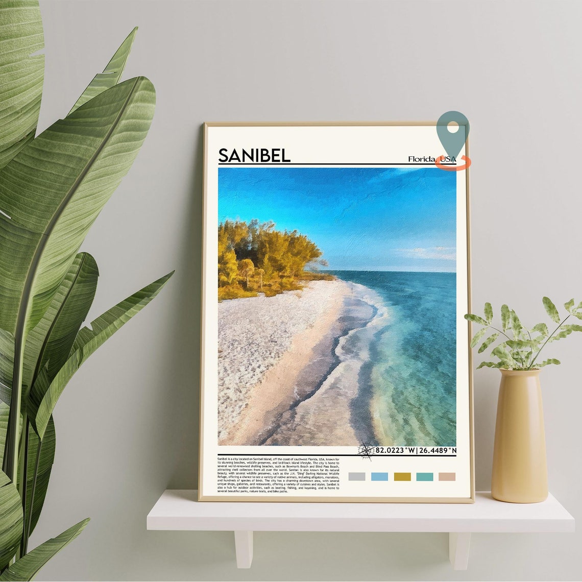 Sanibel Print Sanibel Poster Sanibel Wall Art Sanibel Travel Sanibel Art Print Sanibel Artwork Sanibel Photo Sanibel Florida Print - Image 2