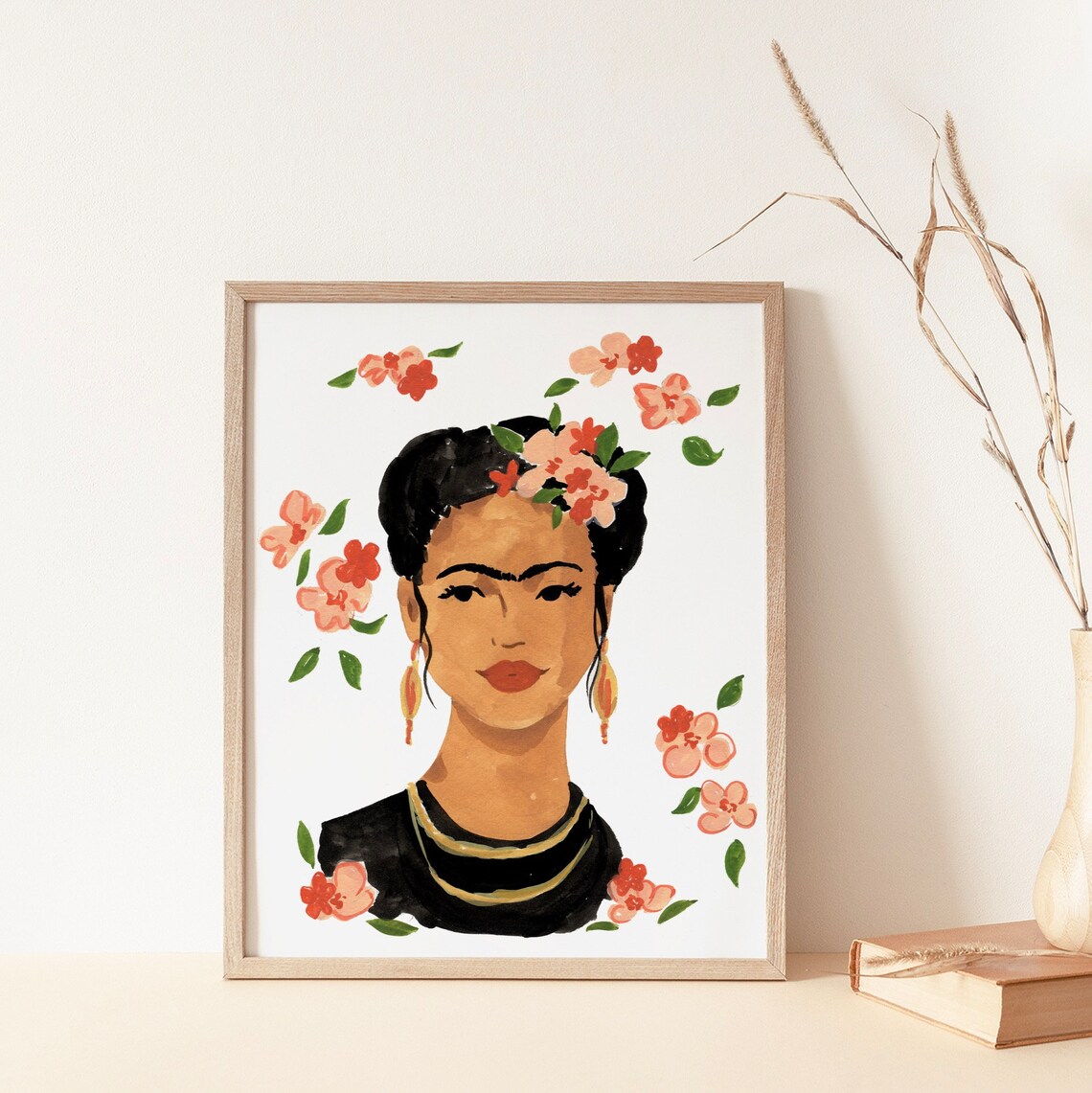 Frida Portrait Art Print, Women In Power - Image 3