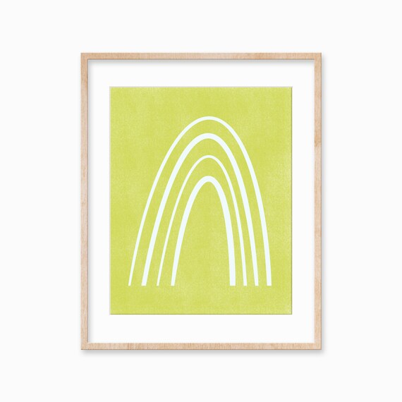 Maximalist Wall Art Art Arch Shape Art Artwork Vibrant Wall Art Simple Line Art Abstract Art